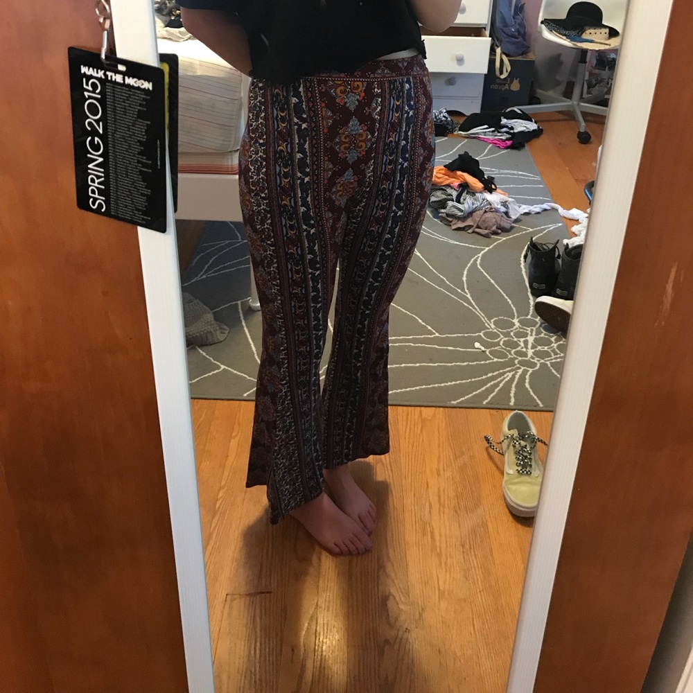 Flowy Printed Pants